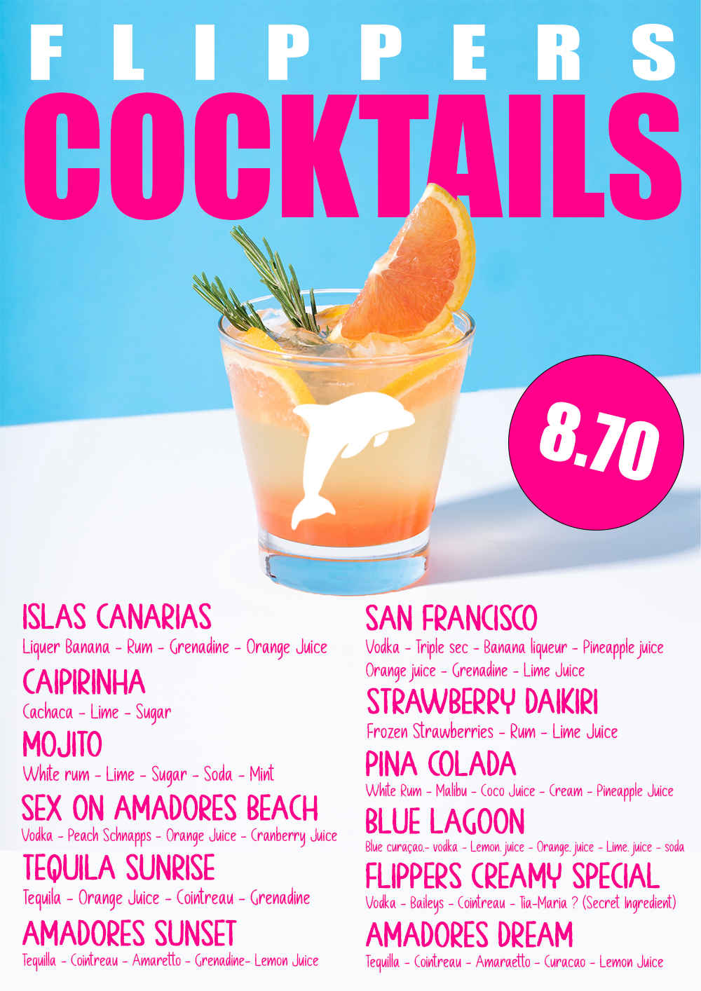Cocktail Menu